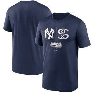 Men's Chicago White Sox New York Yankees Nike Field of Dreams T-Shirt Small MLB
